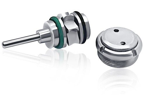 Turbine bouton poussoir - turbine, à